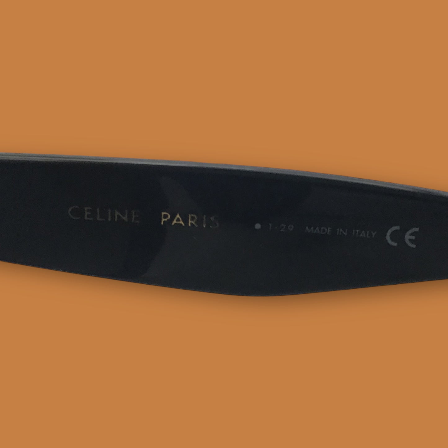RESALE Celine Paris Bold 3 Dots CL4004IN Wayfarer Polarized Black Sunglasses