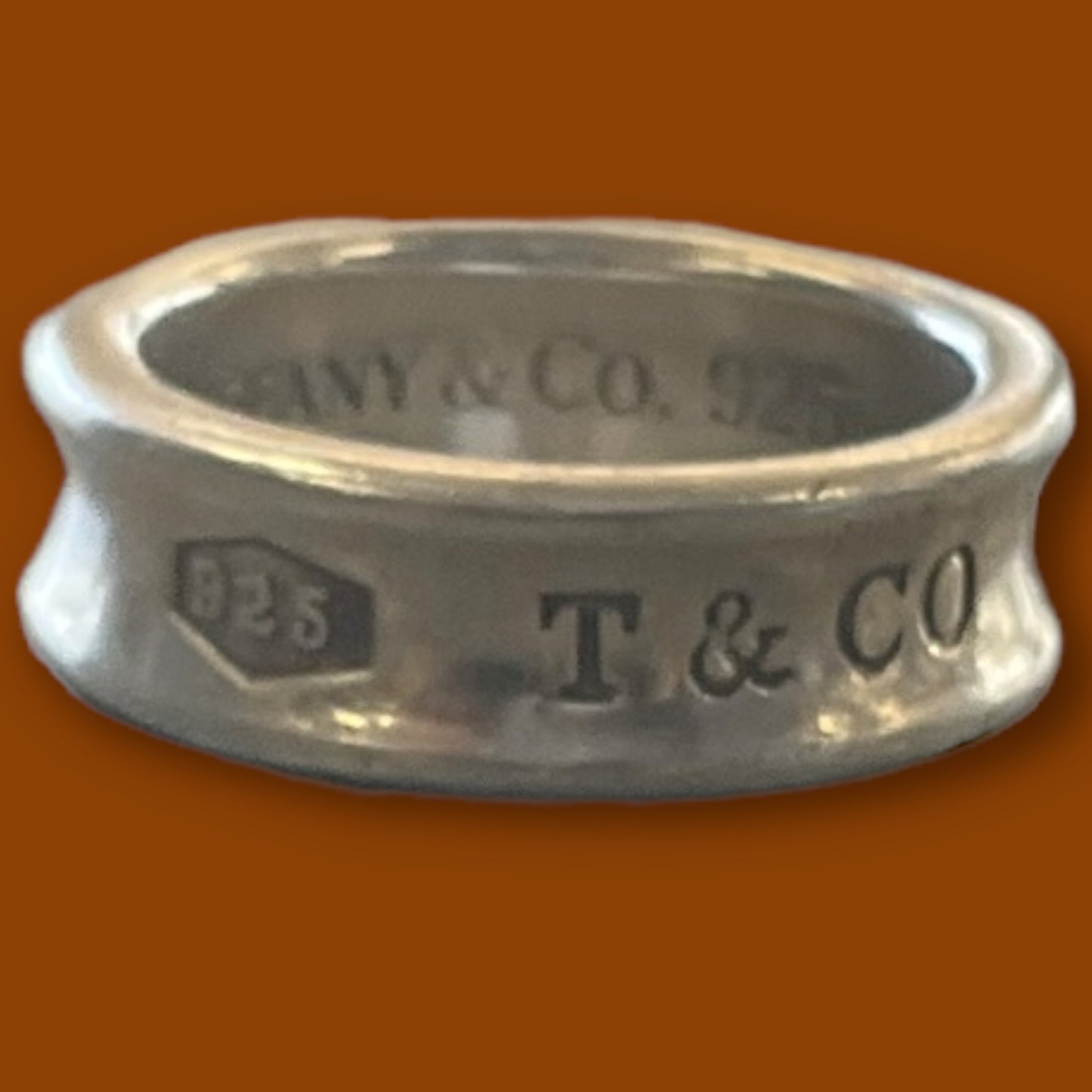 RESALE Tiffany & Co. 1837 Concave Band 7mm *Size 7.5*
