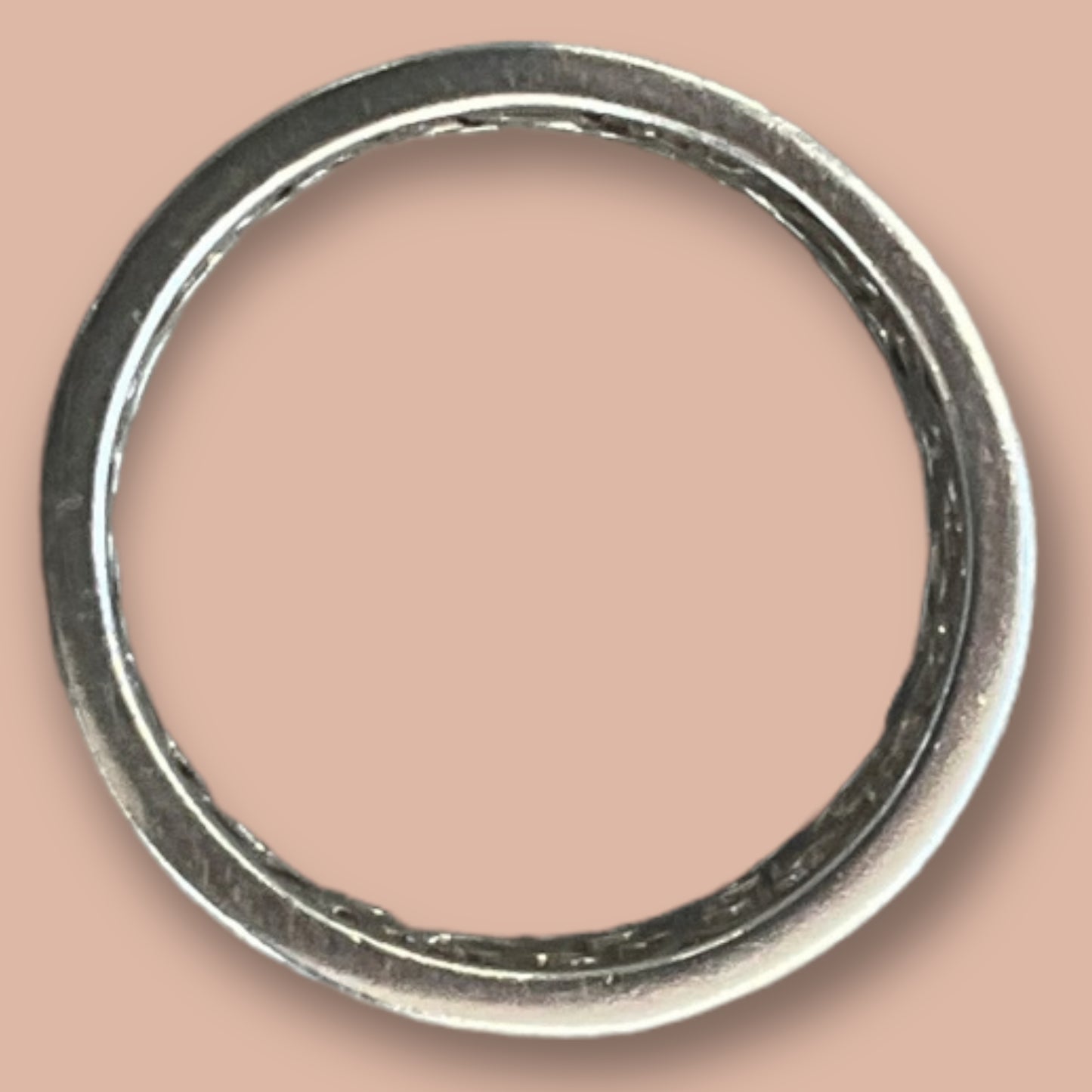 RESALE Tiffany & Co. Enchant Wide Band Scroll Ring Sterling Silver *Size 8.5*