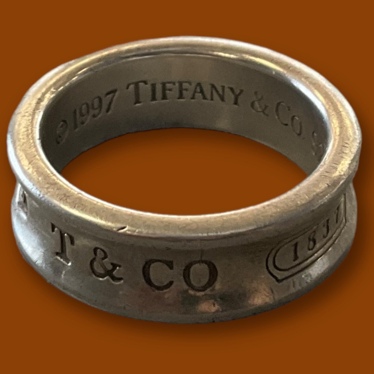 RESALE Tiffany & Co. 1837 Concave Band 7mm *Size 7.5*