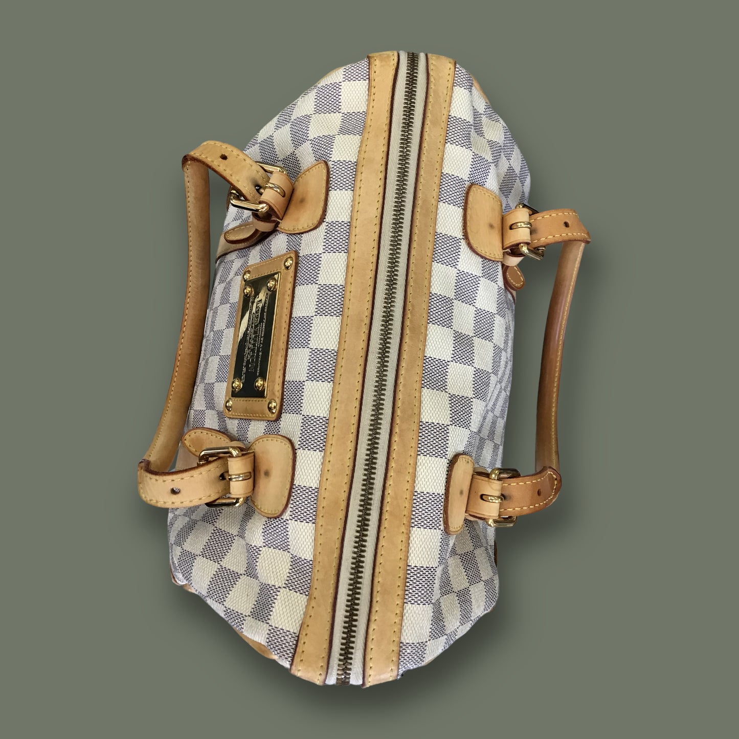 RESALE Louis Vuitton Damier Azur Canvas Berkeley Bag