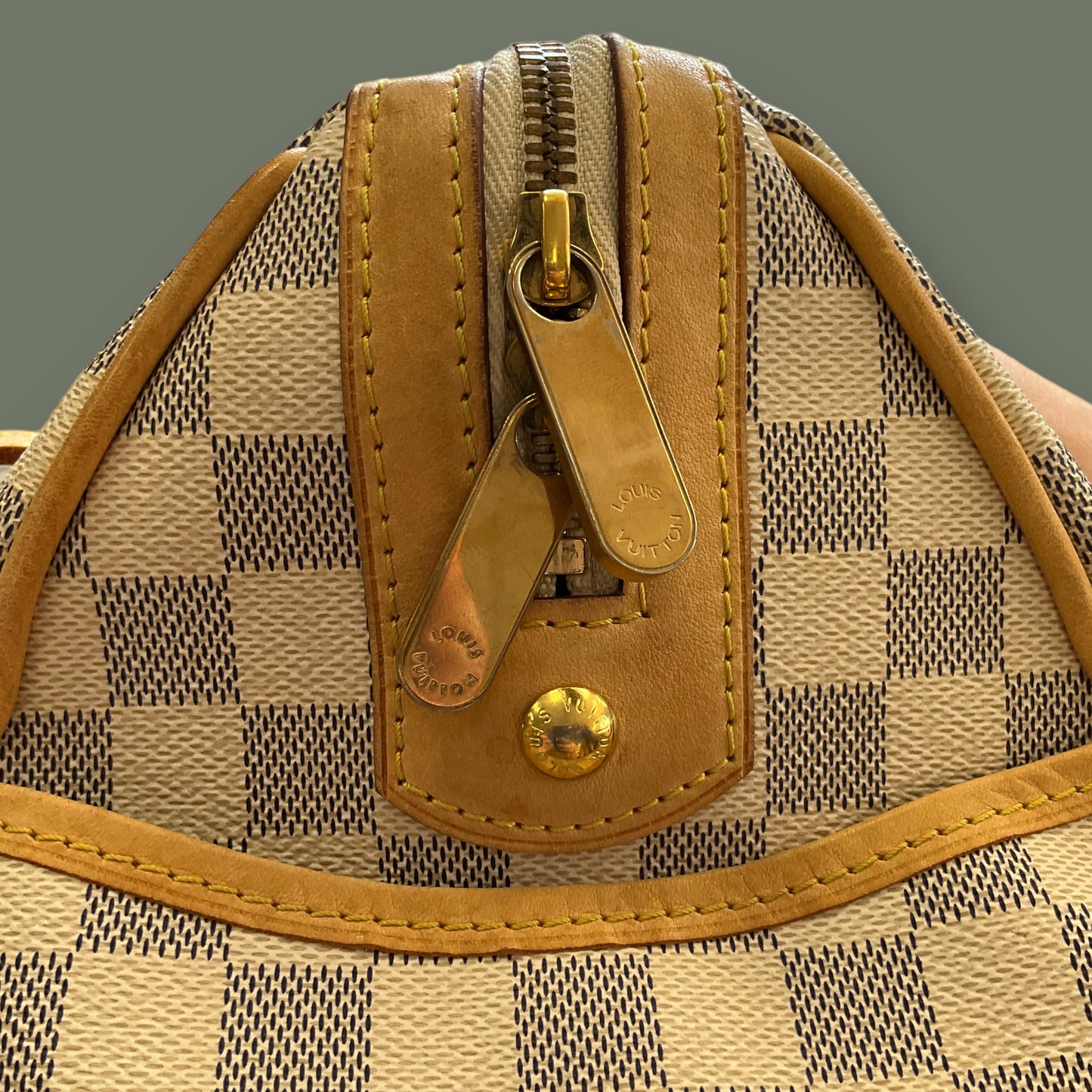 RESALE Louis Vuitton Damier Azur Canvas Berkeley Bag