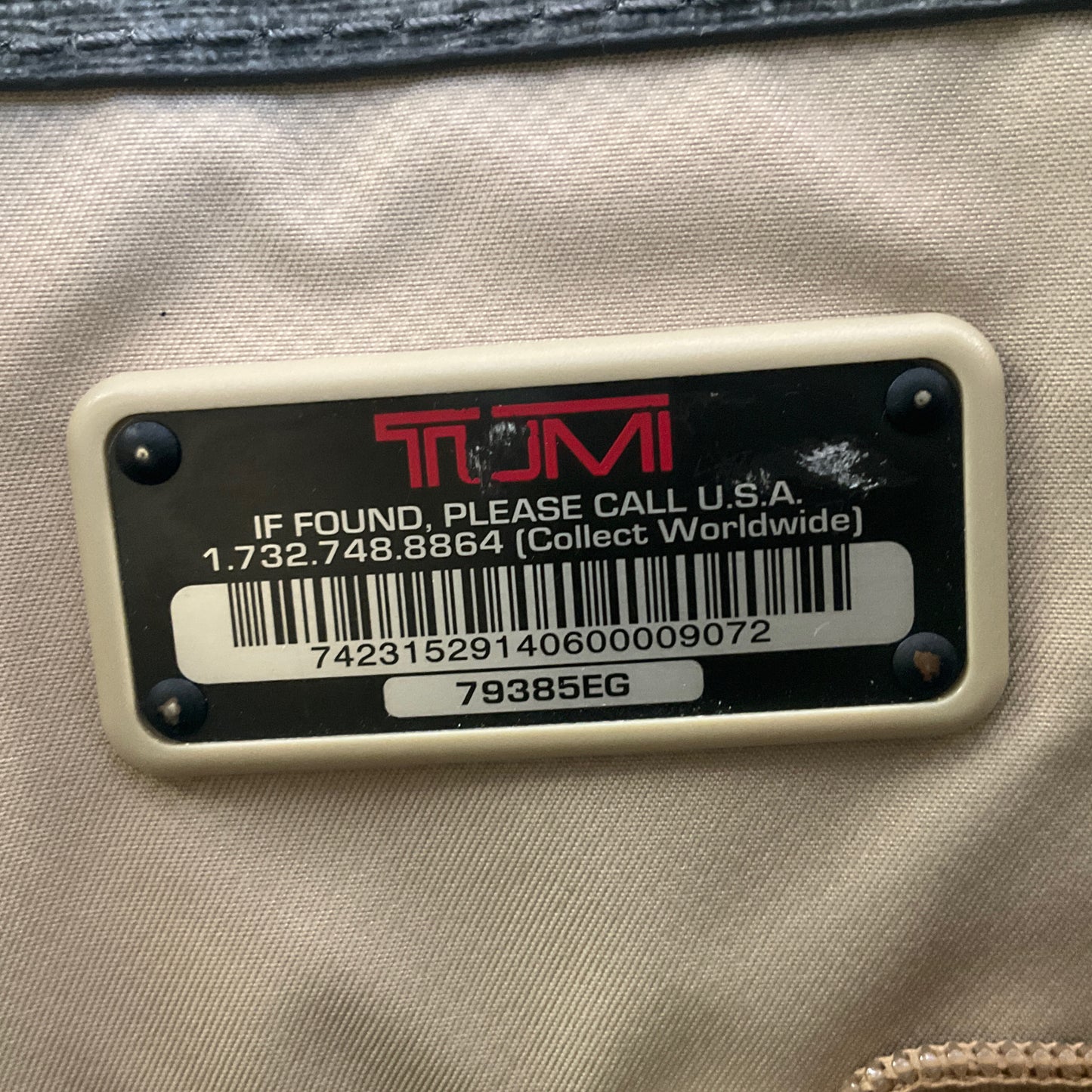RESALE Tumi Sinclair Tegan Business Tote Handbag Purse in Grey