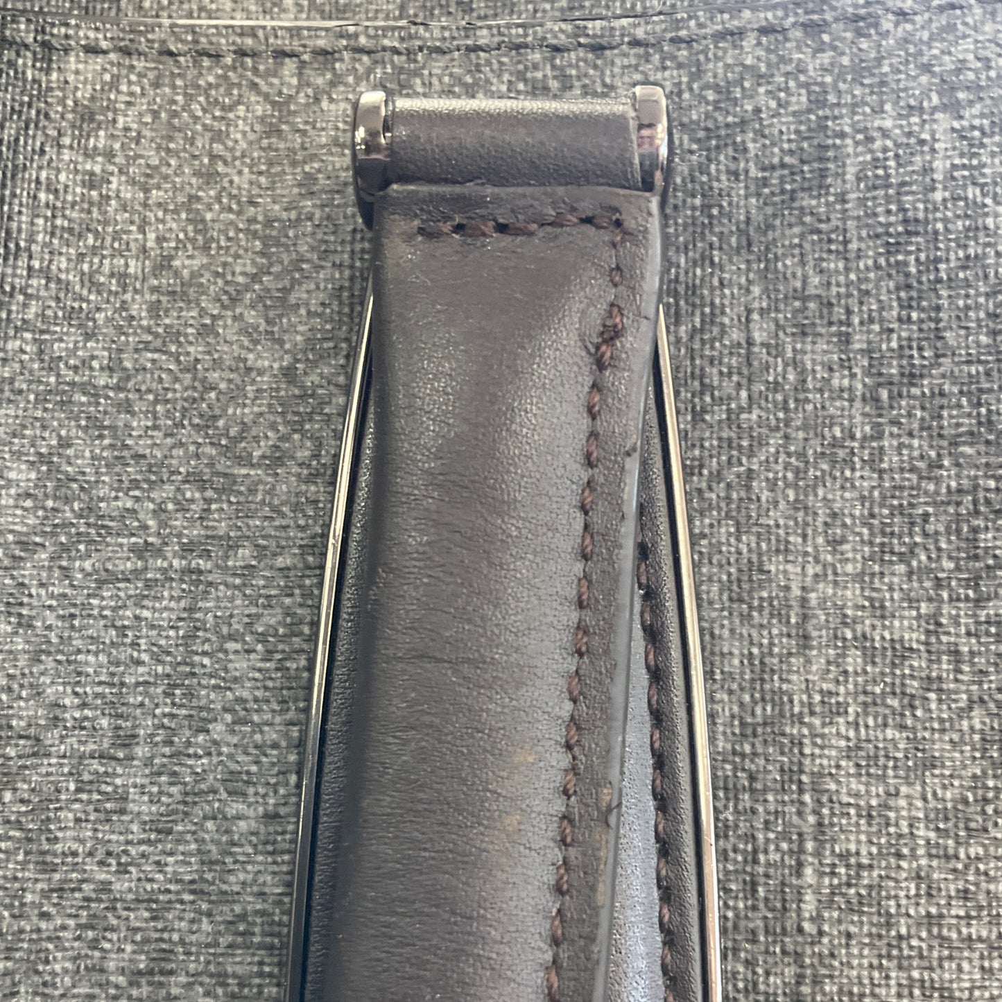 RESALE Tumi Sinclair Tegan Business Tote Handbag Purse in Grey