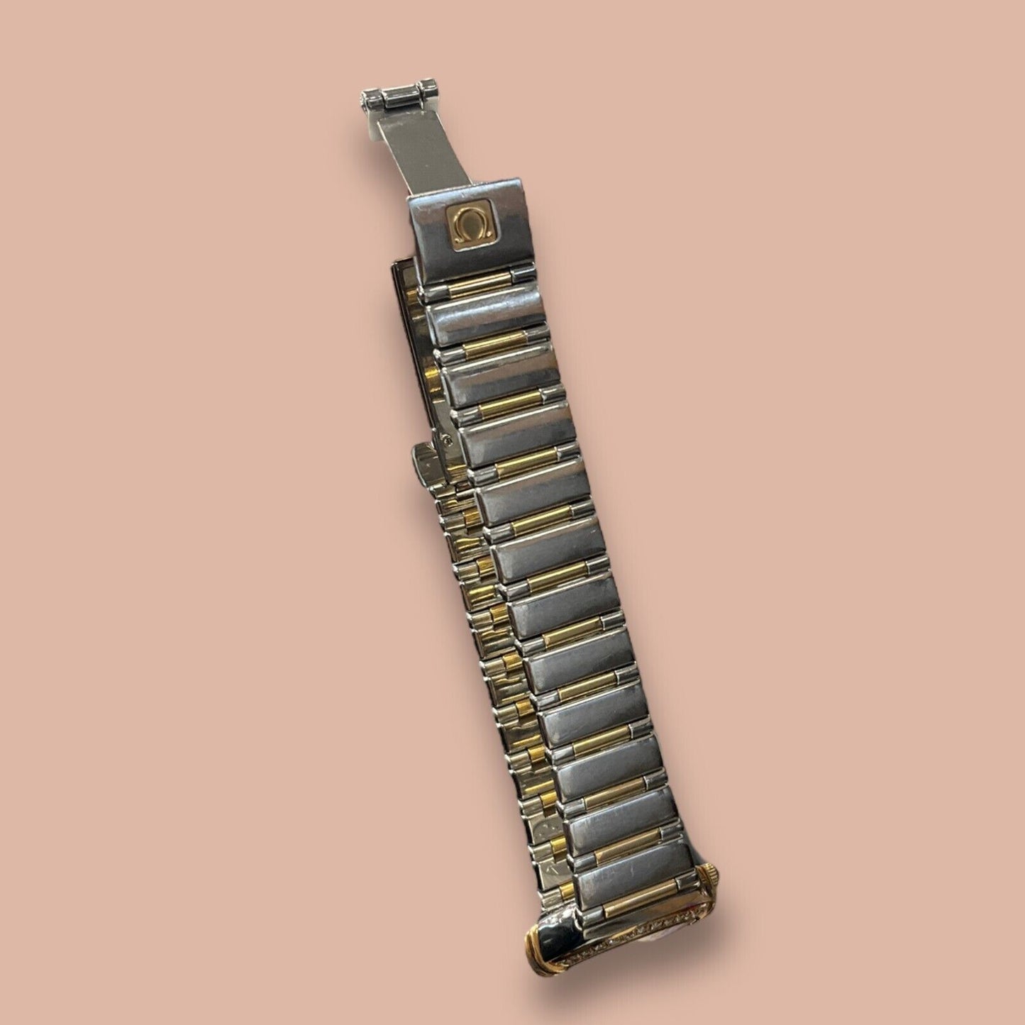 RESALE Omega Constellation '95 Diamond Bezel Gold and Stainless Steel Women's Watch