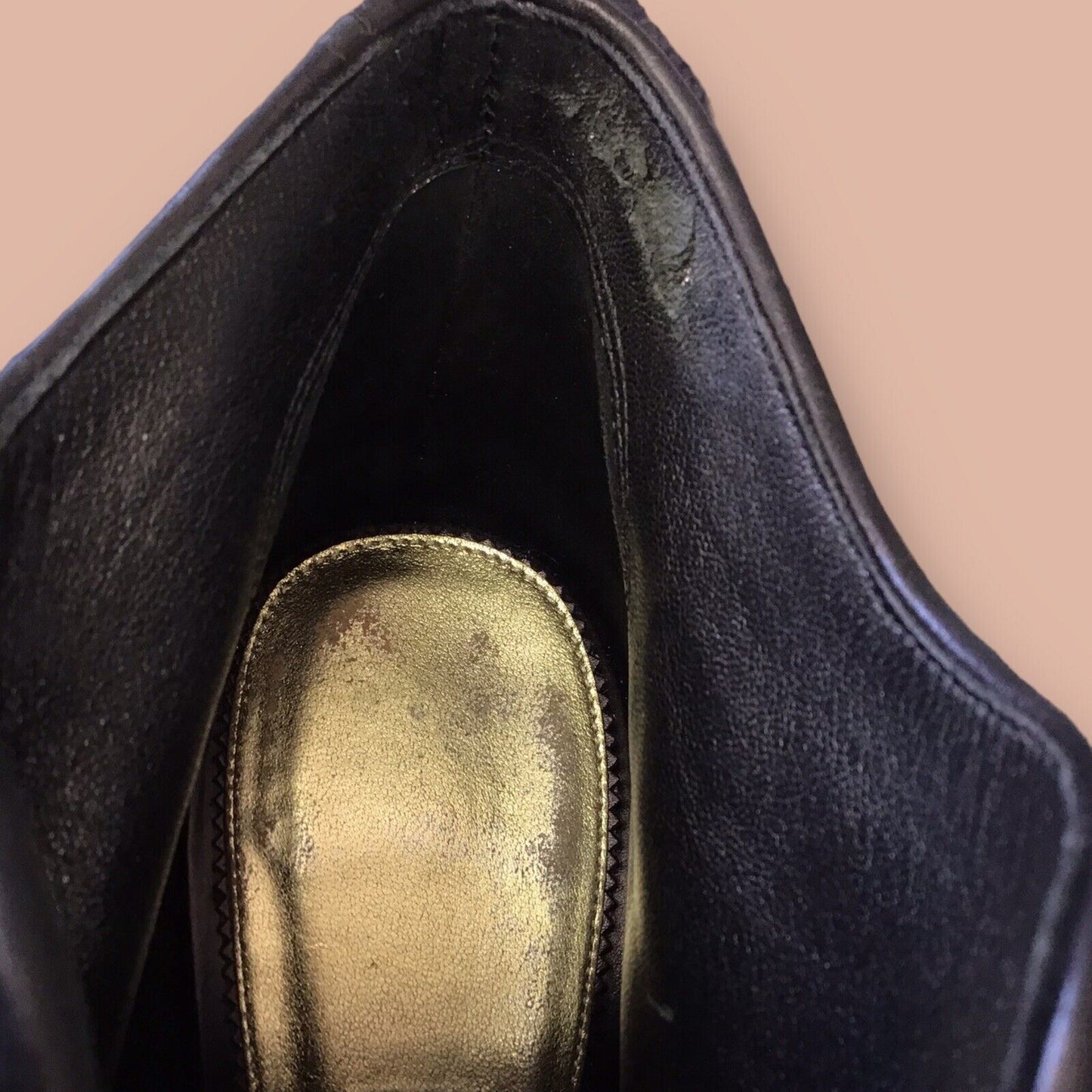 RESALE Size 41/9.5 Tom Ford Black Calf Hair Peep Toe Zip Booties W/ Original Box; $1390
