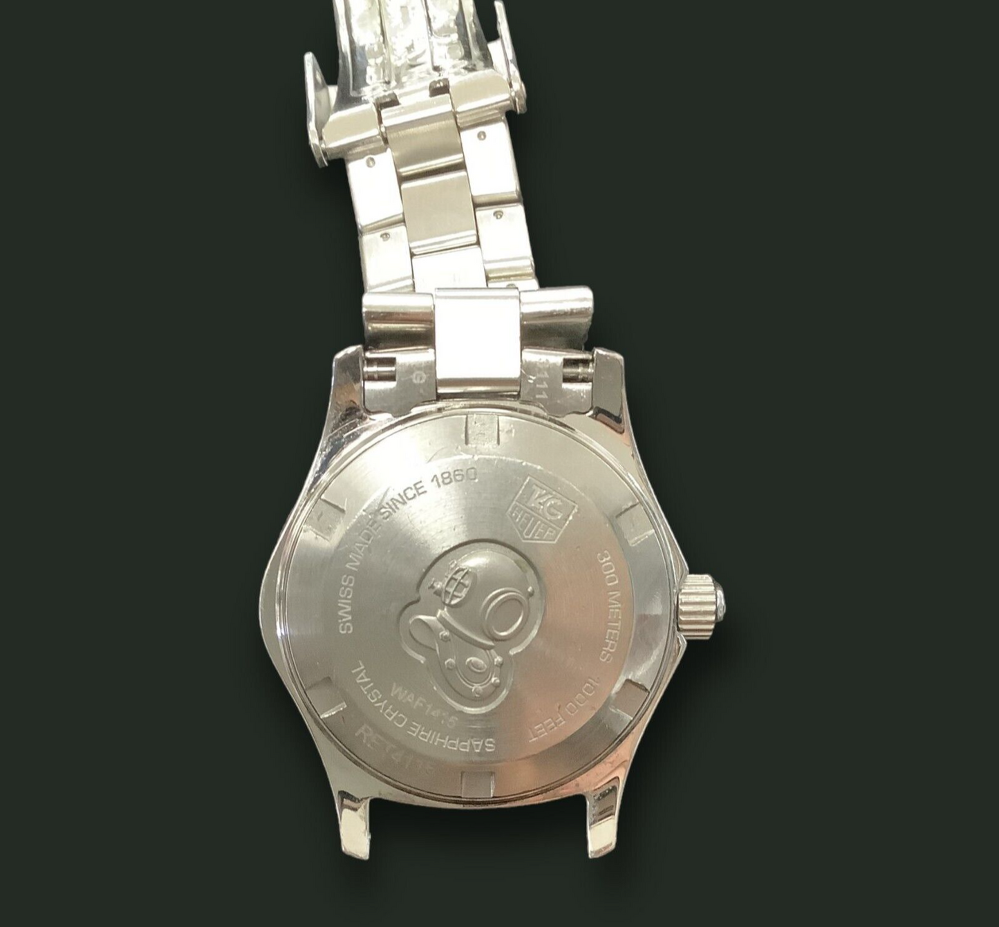 RESALE Tag Heuer AQUARACER WAY1313 BA0915 Diamond Quartz Mother of Pearl Watch