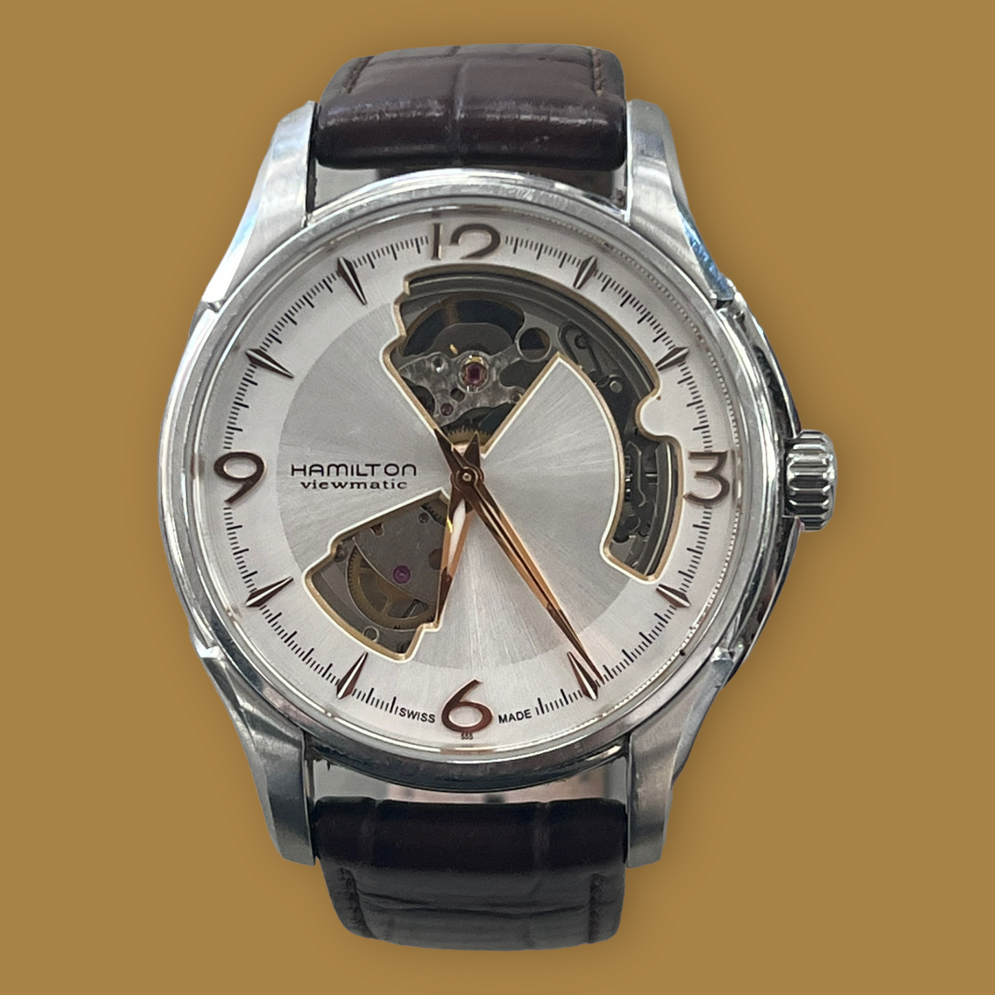 RESALE Hamilton Jazzmaster Viewmatic H325650 Open Heart Automatic